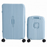Set De 2 Valises Cabine Krute Bleu en Tunisie