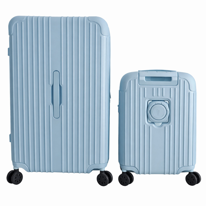 Set De 2 Valises Cabine Krute Bleu en Tunisie