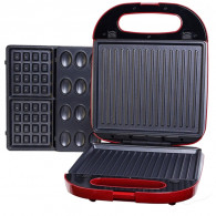 Appareil à Panini 3En1 Florence HK465 1400W Rouge
