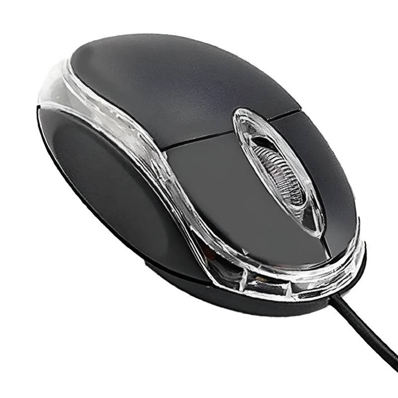 Souris Filaire Optic SJ-100 Noir En Tunisie