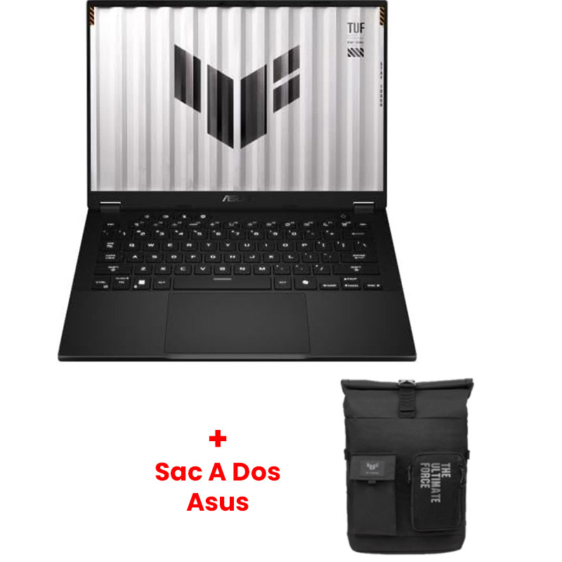 Pc Portable Gamer Asus Tuf Gaming A14 FA401KM Ryzen AI 7 32Go 1To SSD  RTX 5060 Windows 11 en Tunisie
