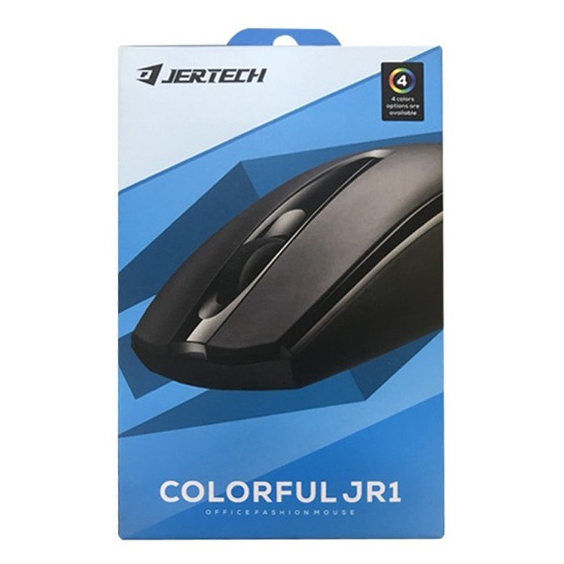 Souris Bluetooth Jertech Colorful JR1 Noir En Tunisie