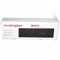 Clavier MicroKingdom MK670 Noir En Tunisie