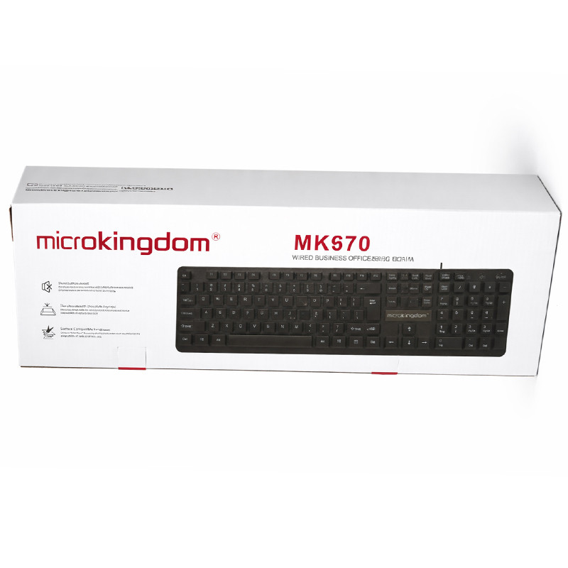 Clavier MicroKingdom MK670 Noir En Tunisie
