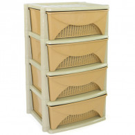Armoire Sotufab Rym Simple GM 4 Tiroirs Beige en Tunisie