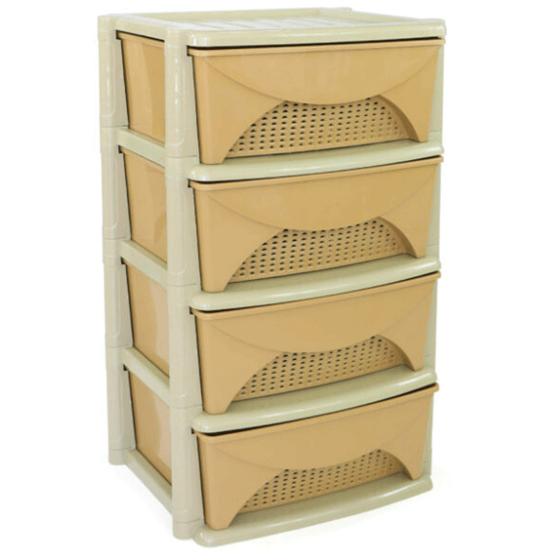 Armoire Sotufab Rym Simple GM 4 Tiroirs Beige en Tunisie