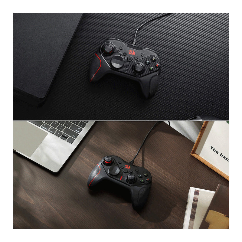 Manette De Jeux Filaire Redragon RIFT G710 Noir en Tunisie