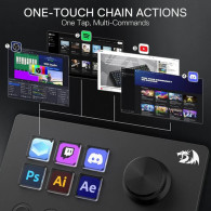 Streamdeck Streamcraft Redragon SS551 Noir en Tunisie