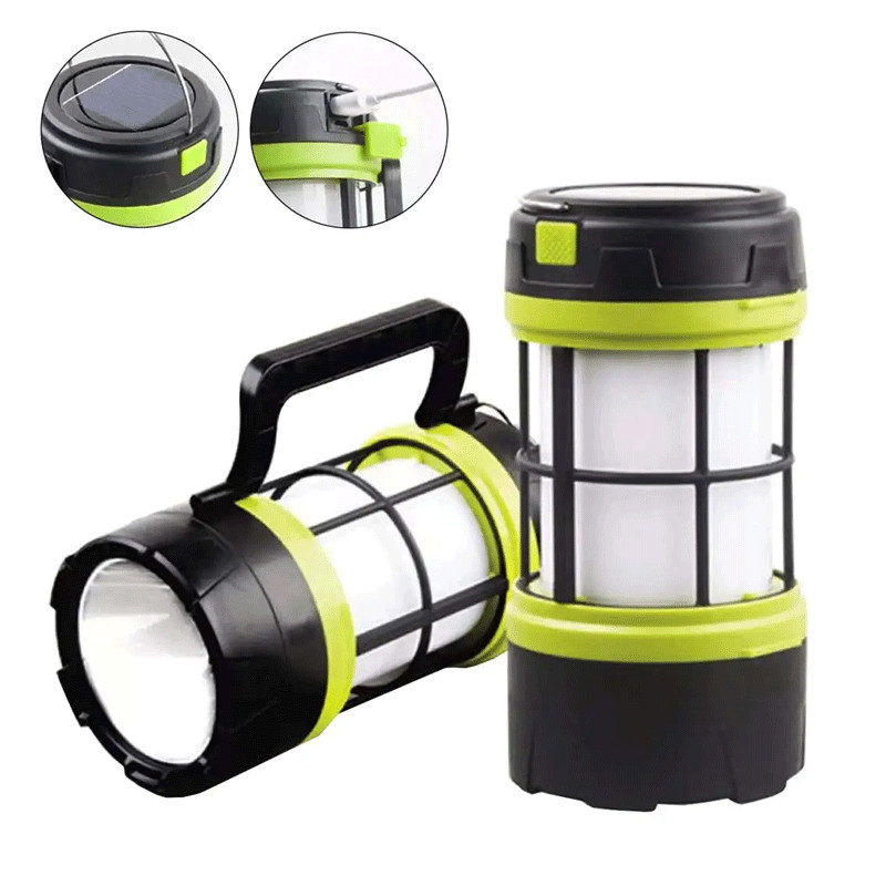 Torche & Lampe De Camping Rechargeable Noir En Tunisie