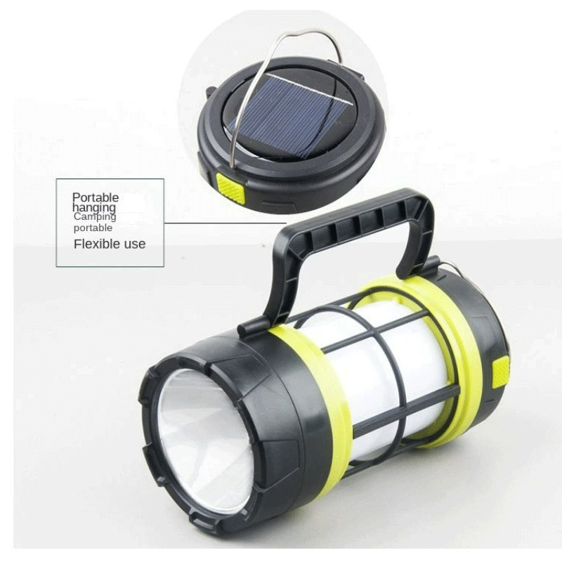 Torche & Lampe De Camping Rechargeable Noir En Tunisie
