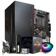 Pc De Bureau Gamer Lightgaming R5 3500 AMD Ryzen 5 16Go 512Go SSD Noir en Tunisie