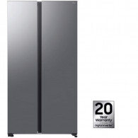 Réfrigérateur Side by Side Samsung RS70 Bespoke Smart Inverter 651L NoFrost Silver en Tunisie