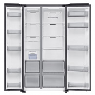 Réfrigérateur Side by Side Samsung RS70 Bespoke Smart Inverter 651L NoFrost Silver en Tunisie