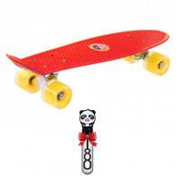 Skateboard Pour Enfants Moyen Modèle Rouge