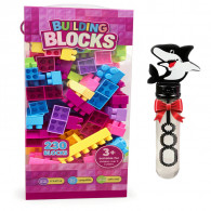 Blocs De Construction Pastel 230 Pièces Multi Couleurs en Tunisie