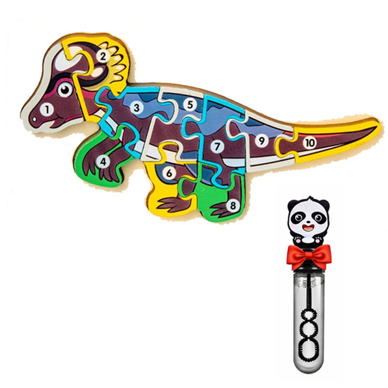 Puzzle En Bois Dinosaure Pour Enfants En Tunisie