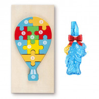 Puzzle 3D En Bois Pour Enfants - Parachute