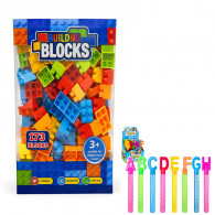 Blocs De Construction 173 Pièces Multi Couleurs
