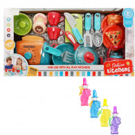 Ensemble De Cuisine Pour Enfants Deluxe Kitchen Multicouleurs en Tunisie