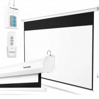 Ecran De Projection Overmax Mural Électrique 95" Blanc En Tunisie