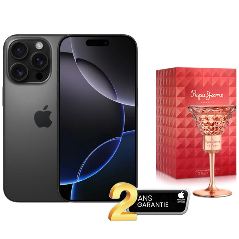 iPhone 16 Pro Max 256Go Noir Titanium en Tunisie