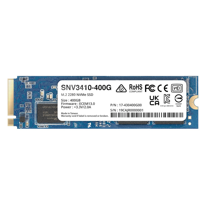 Disque Dur Interne SSD Synology 400Go M.2 2280 NVMe en Tunisie