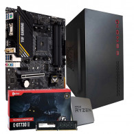 Pc De Bureau Gamer Lightgaming R5 3600 AMD Ryzen 5 16Go 512Go SSD Noir