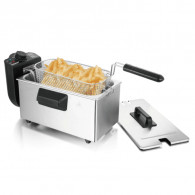 Friteuse Techwood TFR-4030 3L 2000W Inox