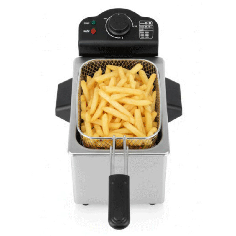 Friteuse Techwood TFR-4030 3L 2000W Inox en Tunisie