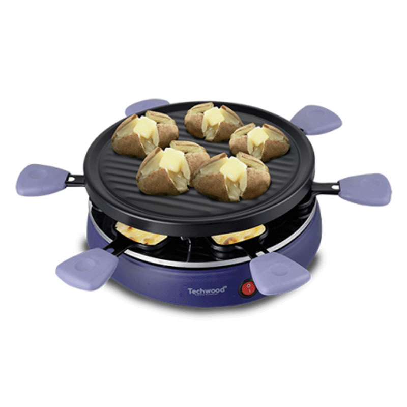 Appareil à Raclette Techwood TRA-603 800W Noir en Tunisie