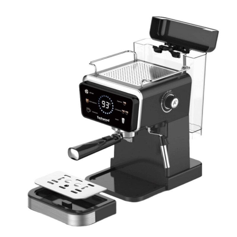 Machine à Café Expresso Techwood TCA-1386EXN 1350W Noir en Tunisie