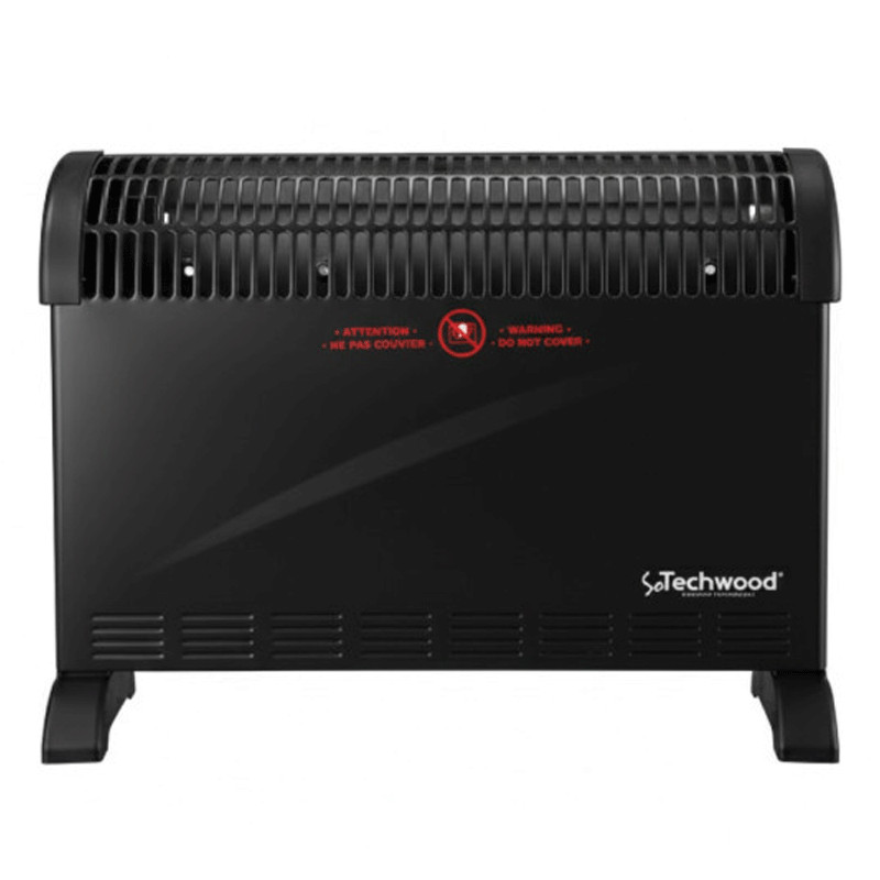 Chauffage Électrique Techwood TCG-2046C 2000W Noir en Tunisie