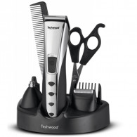 Ensemble Tondeuse & Rasoir Techwood TTN-976 Noir en Tunisie