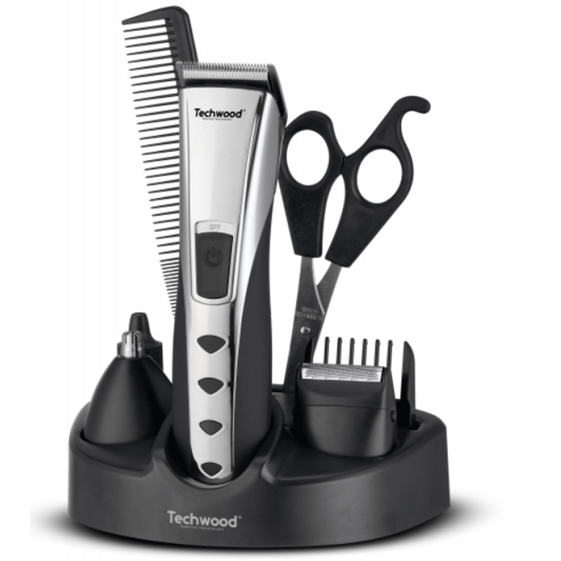 Ensemble Tondeuse & Rasoir Techwood TTN-976 Noir en Tunisie