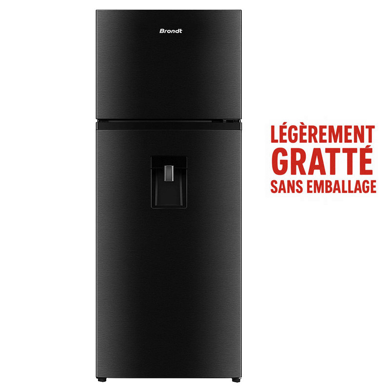 Réfrigérateur Brandt BD5010NWB 500L NoFrost Noir en Tunisie
