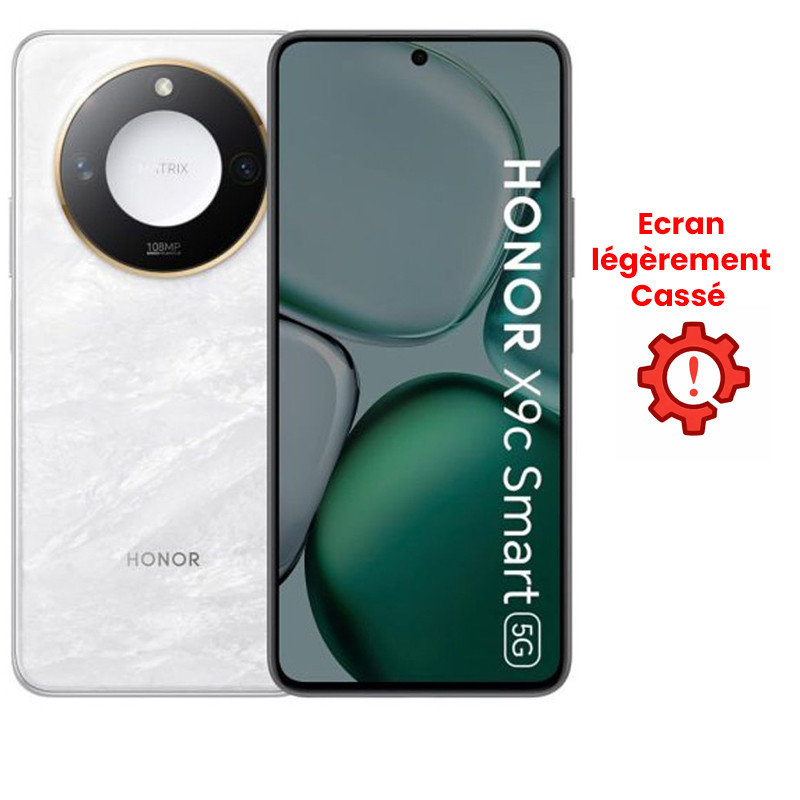 Smartphone Honor X9c Smart 5G 12Go 256Go Blanc