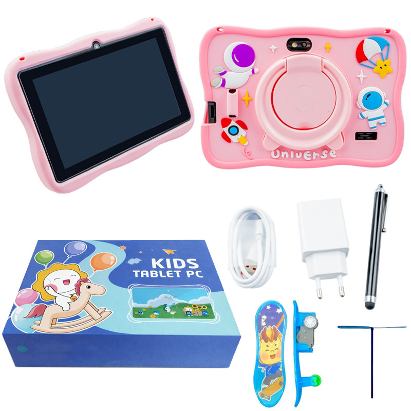 Tablette Pc Kids Educatif 7" 6Go 256Go Rose en Tunisie