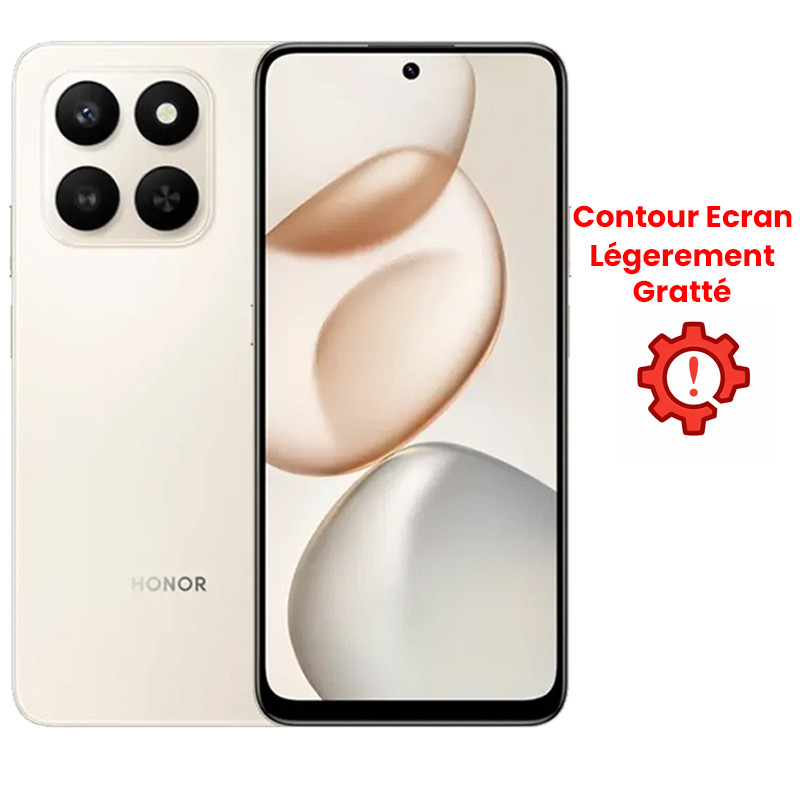 Smartphone Honor X7d 5G 6Go 128Go Gold