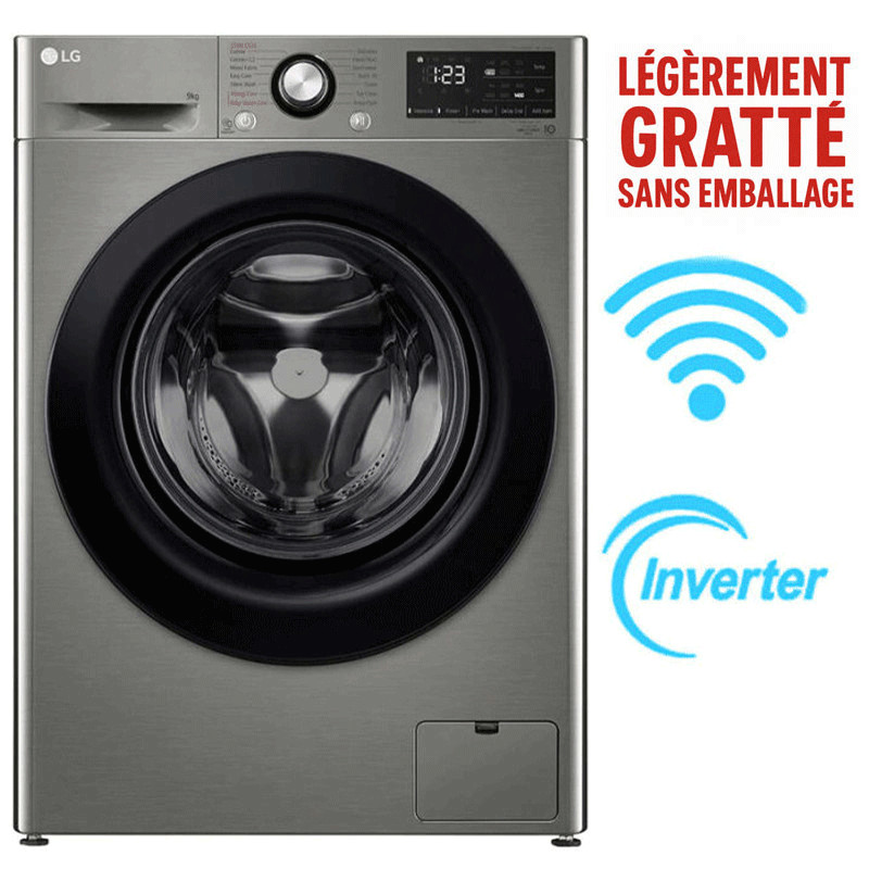 Lave Linge Frontale LG Vivace 8KG - SILVER
