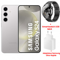 Smartphone Samsung Galaxy S24 8Go 256Go Gris en Tunisie