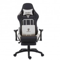 Chaise Gaming Dowinx LS6670 Avec Accoudoirs Blanc
