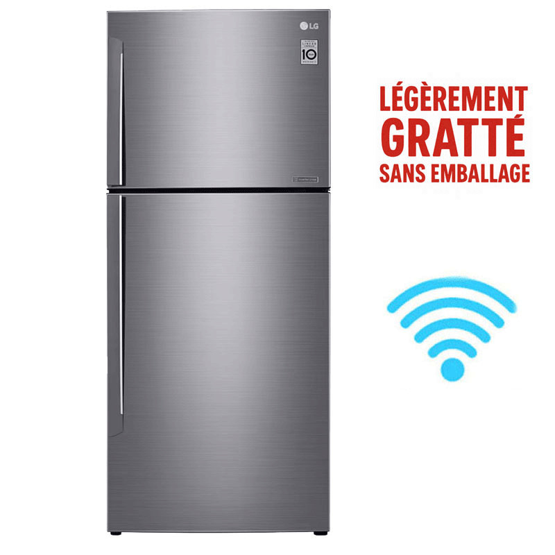 Réfrigérateur LG GL-C252SLBB 234 Litres No Frost - Silver