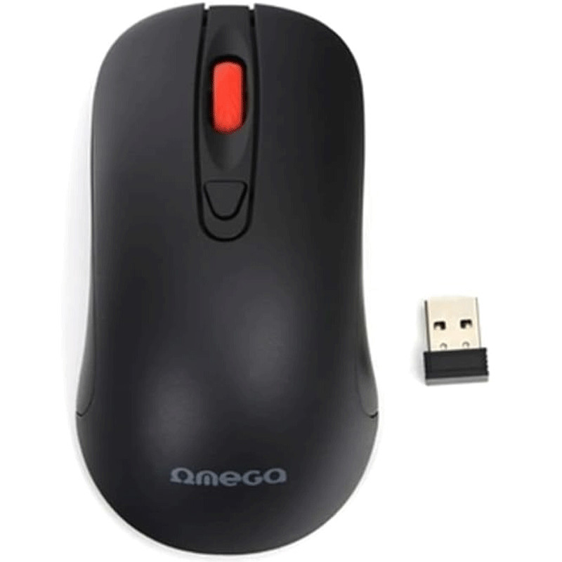 Souris Sans Fil Omega OM-520 Noir en Tunisie