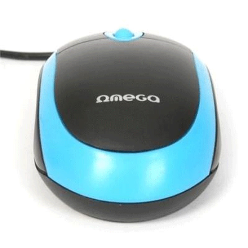 Souris Filaire Omega OM-06 Bleu en Tunisie