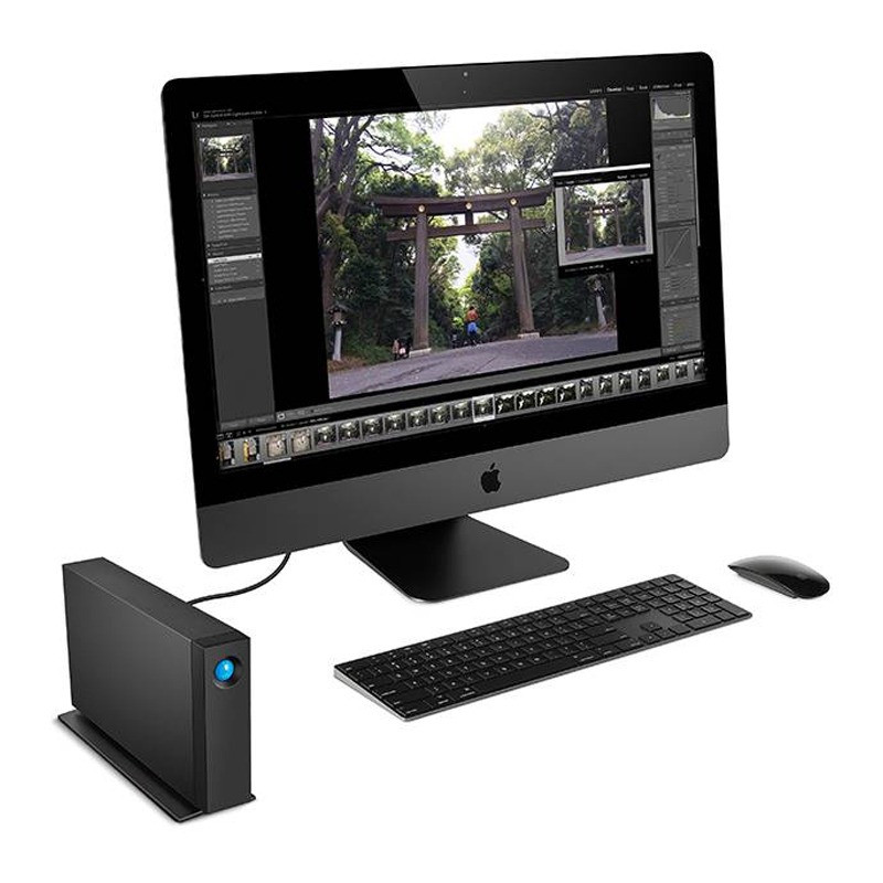 Disque Dur Externe Lacie d2 Professional HDD 4To 3"  USB-C Noir En Tunisie