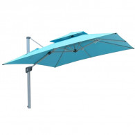 Parasol Shadow 3.3x3.3 M Bleu en Tunisie