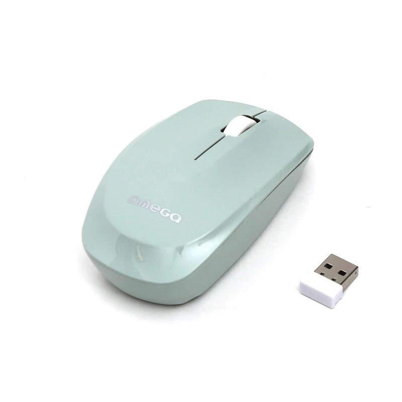 Souris Sans Fil Omega OM-229 Vert en Tunisie