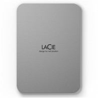Disque Dur Externe Lacie Lune HDD 2To 2" USB-C Argent En Tunisie