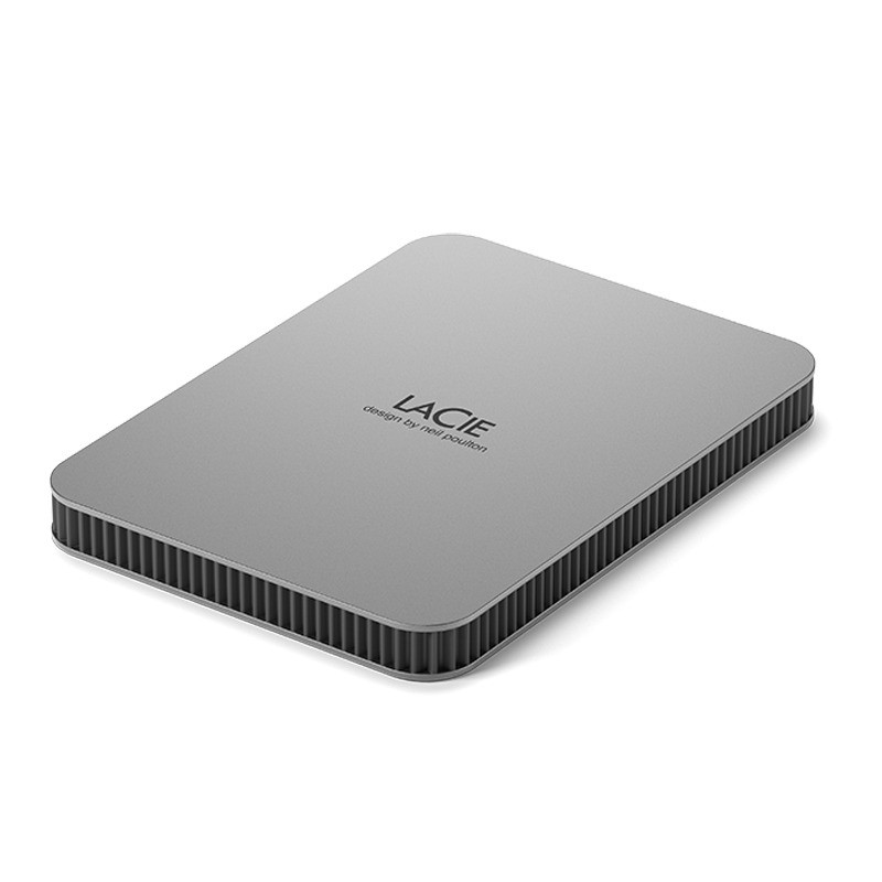 Disque Dur Externe Lacie Lune HDD 4To 2"  USB-C Argent En Tunisie