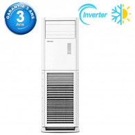 Climatiseur Armoire Hisense AUF-48UTR4S 48000 BTU Inverter Chaud Froid Blanc en Tunisie